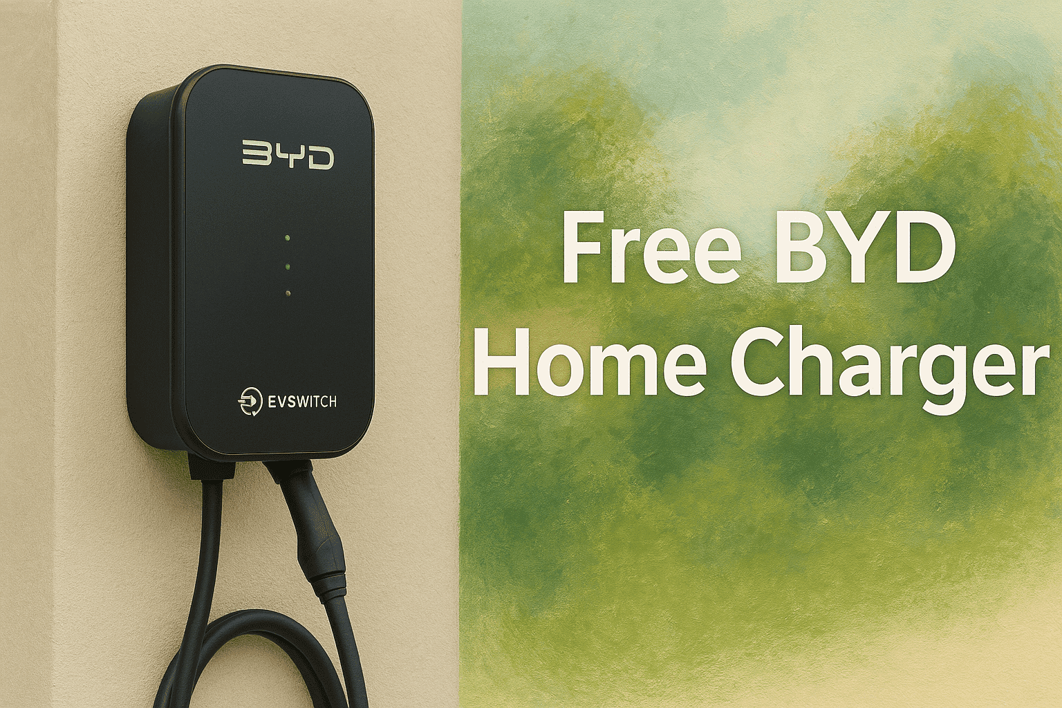 Free BYD home charger at Melbourne Motor Show